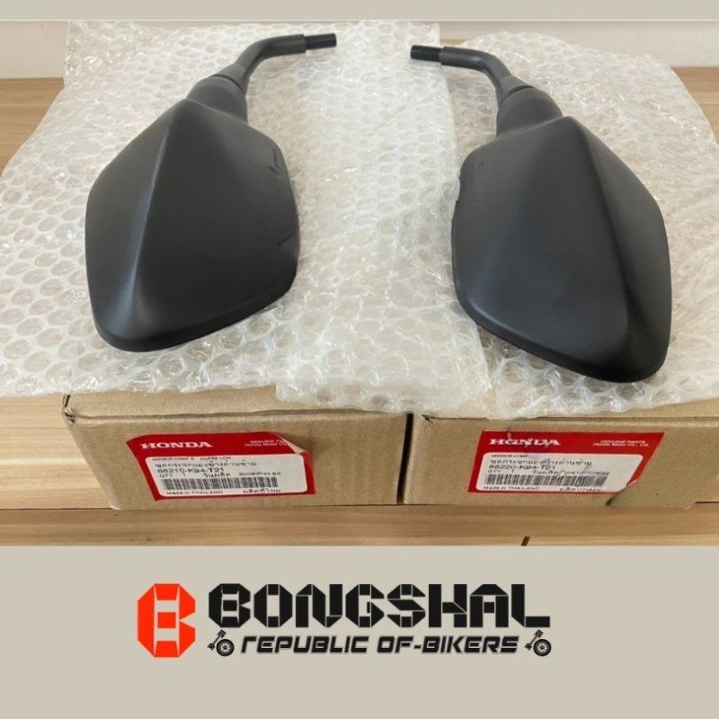 Stock Looking Glass "MIRROR COMP R,BACK  MIRROR COMP L,BACK" "88210-K94-T00  88220-K94-T00  " CB150R Exmotion