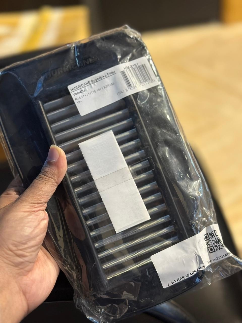 Super Bike Filter, Hurricane Stainless Steel Air Filter   CB150R Exmotion