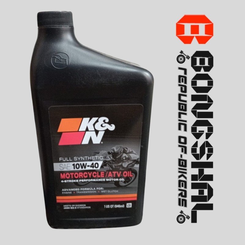 Motorcycle / ATV Oil, Engine oil K and N  10w40   